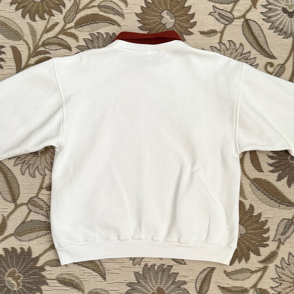 Vintage Sanibel Island Sweatshirt Collared Florida S Small M Medium - Picture 3 of 4